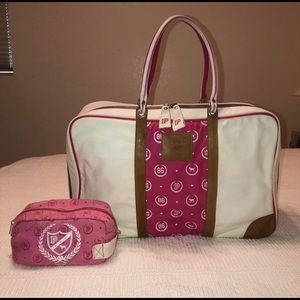 Victoria’s Secret Pink Vintage Suitcase & Bag